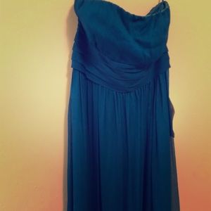 Strapless Jcrew Special Occasion 100% Silk Dress